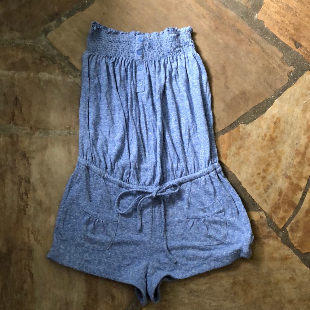 Strapless Beach Romper